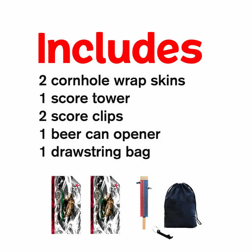 California Cornhole Boards Wraps (Set of 2)