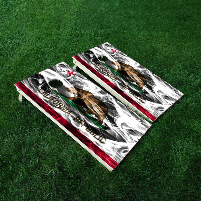 California Cornhole Boards Wraps (Set of 2)