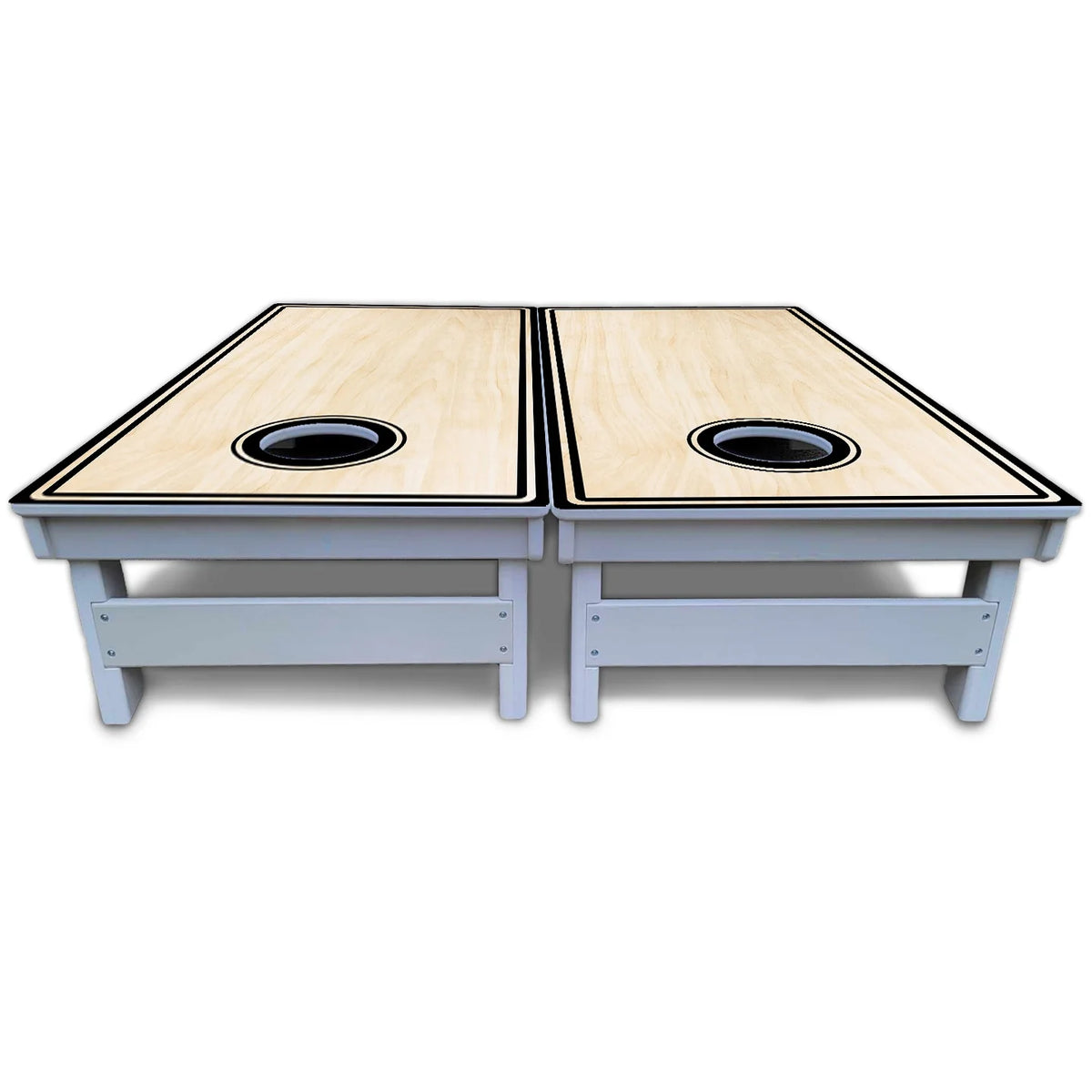 Pinstripe Cornhole Boards - All Weather Series