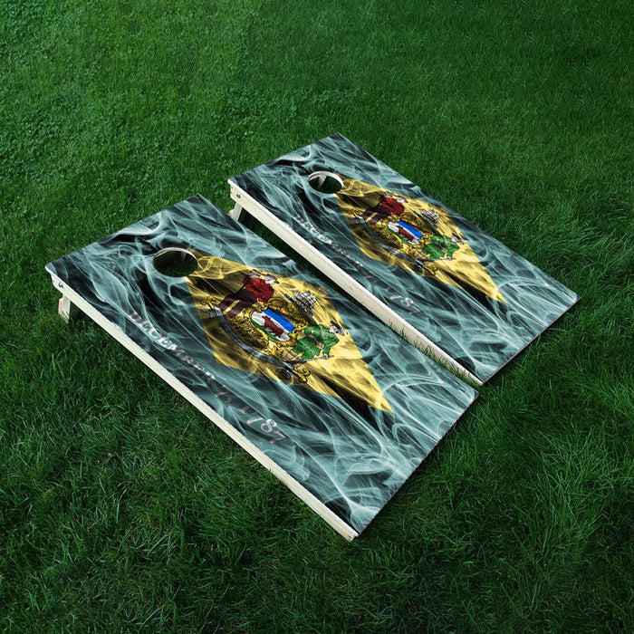 Delaware Cornhole Boards Wraps (Set of 2)