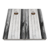 Grey Two Tone Slats Cornhole Boards – Tournament Series