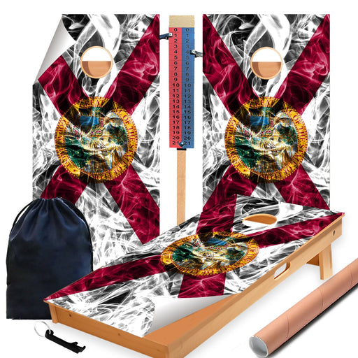 Florida Cornhole Boards Wraps (Set of 2)