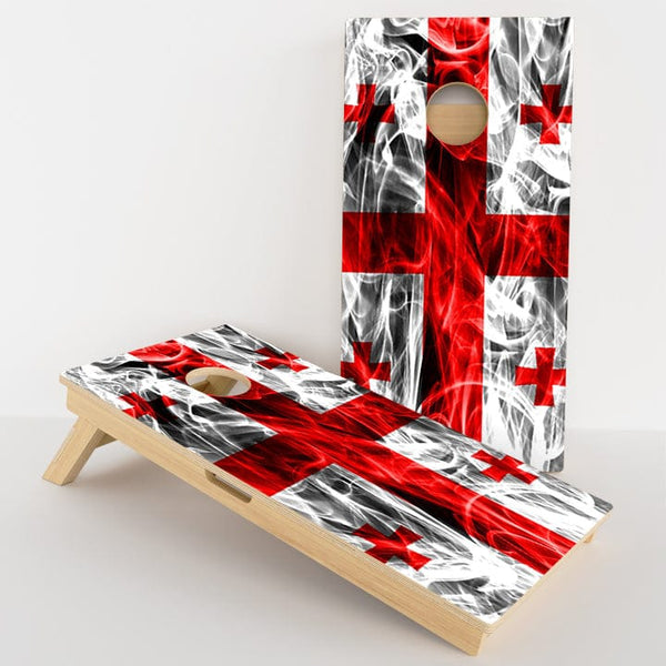 Boards Georgia Flag Professional Cornhole Boards