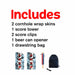 Illinois Cornhole Boards Wraps (Set of 2)