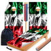 Italy Cornhole Boards Wraps (Set of 2)