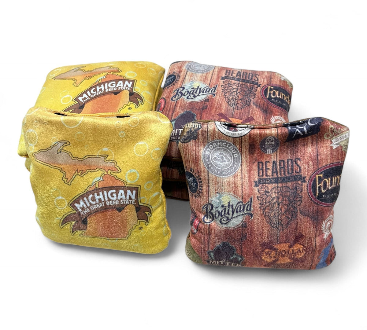 MOAB bags Michigan Brewery Cornhole Bags (set of 8)