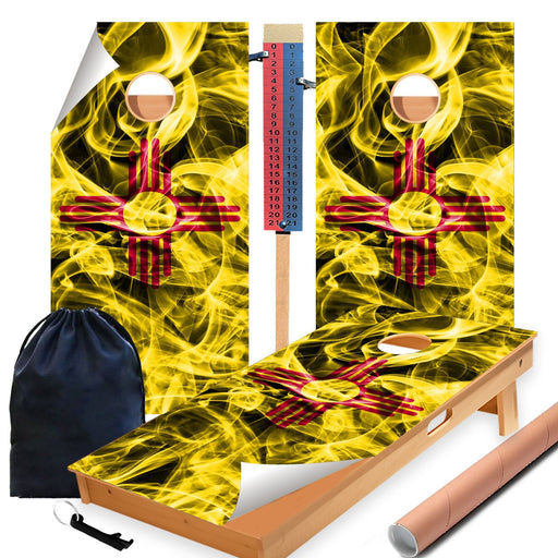 New Mexico Cornhole Boards Wraps (Set of 2)