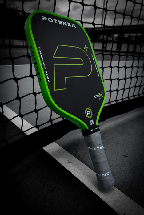 PRO Paddles P+ PowerSpin Carbon COREx3 (Neon Green)
