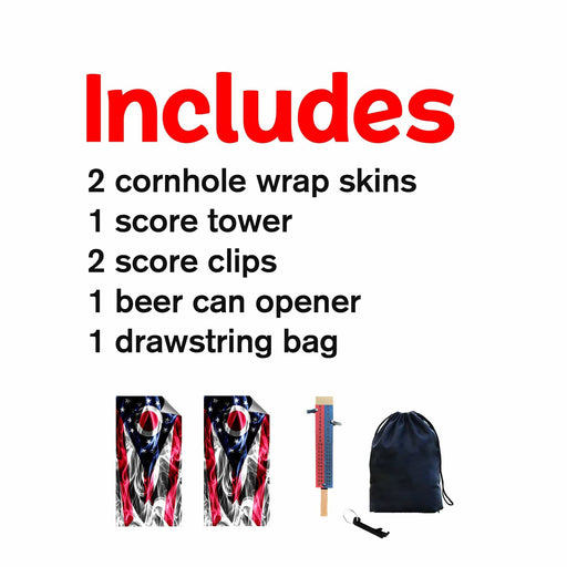 Ohio Cornhole Boards Wraps (Set of 2)