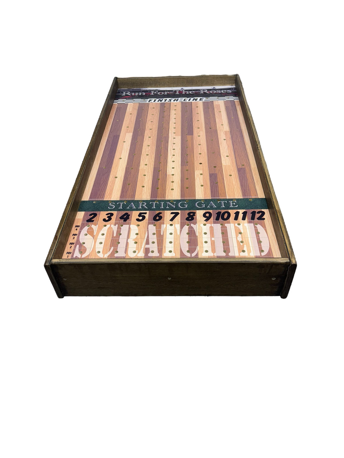 Jumbo Horse Race Game – Stained Rails