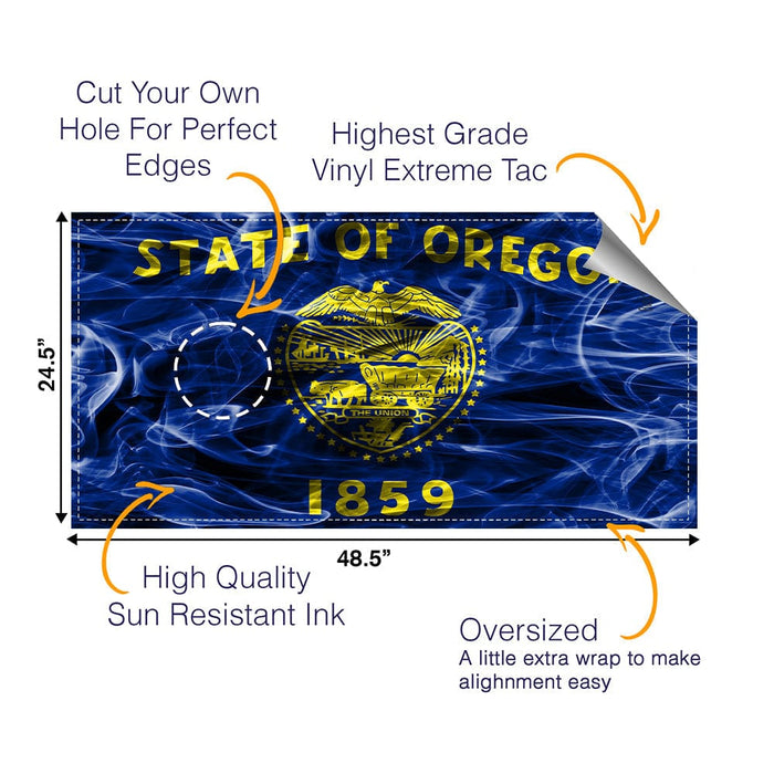 Oregon Cornhole Boards Wraps (Set of 2)