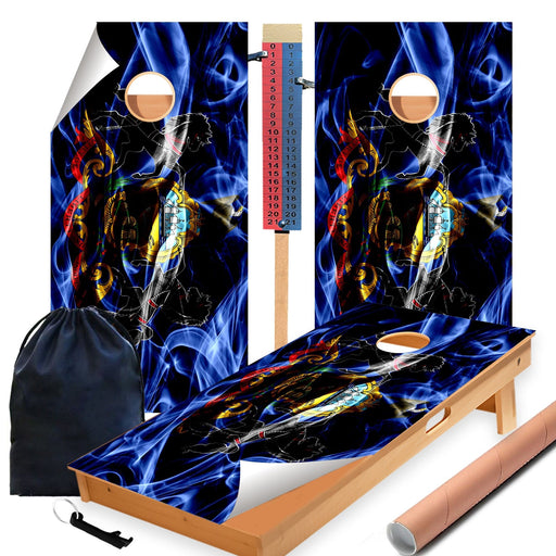 Pennsylvania Cornhole Boards Wraps (Set of 2)