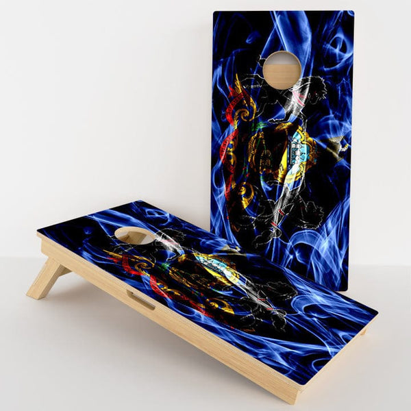 Boards Pennsylvania Flag Professional Cornhole Boards