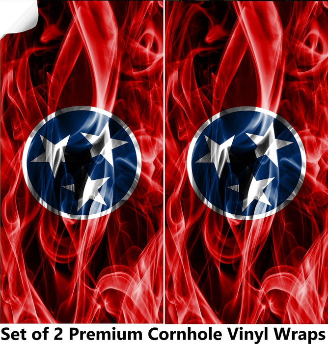 Tennessee Cornhole Boards Wraps (Set of 2)