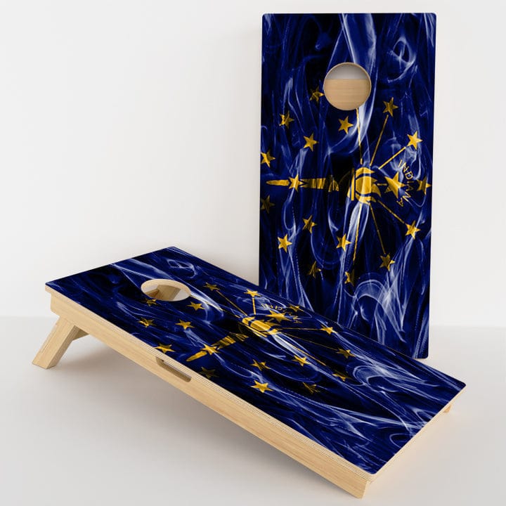 Boards Indiana Flag Professional Cornhole Boards
