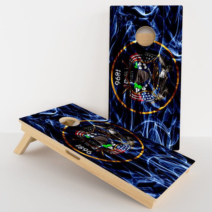 Boards Utah Flag Professional Cornhole Boards