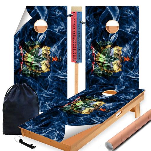 Vermont Cornhole Boards Wraps (Set of 2)
