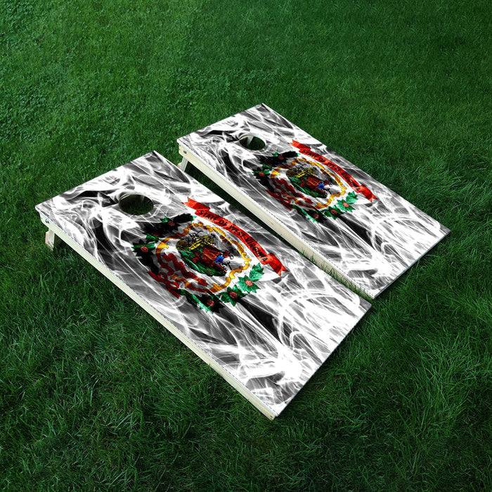 West Virginia Cornhole Boards Wraps (Set of 2)