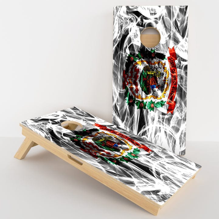 Boards West Virginia Flag Professional Cornhole Boards