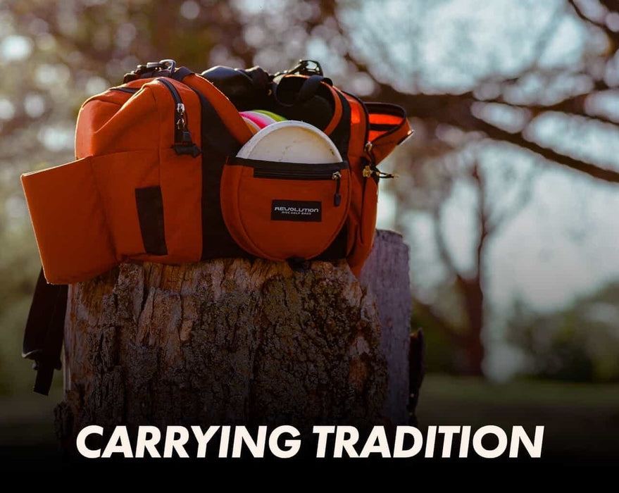 Bag Revolution Carolina Team V3 Disc Golf Bag - Rust