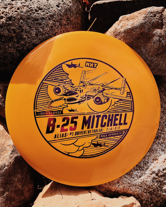 Lightning NXT B-25 Mitchell #1 Driver [Retool] Fairway Driver Golf Disc