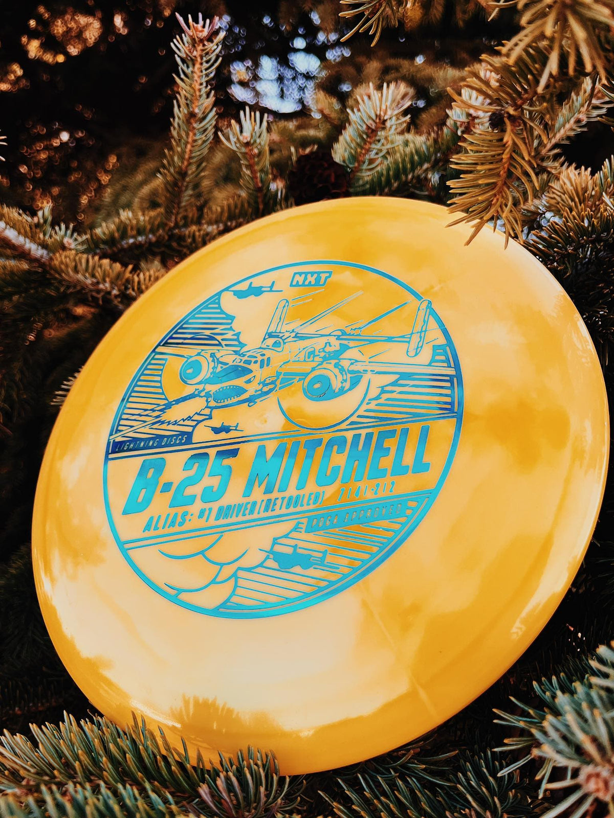 Golf Disc Lightning NXT B-25 Mitchell #1 Driver [Retool] Fairway Driver Golf Disc