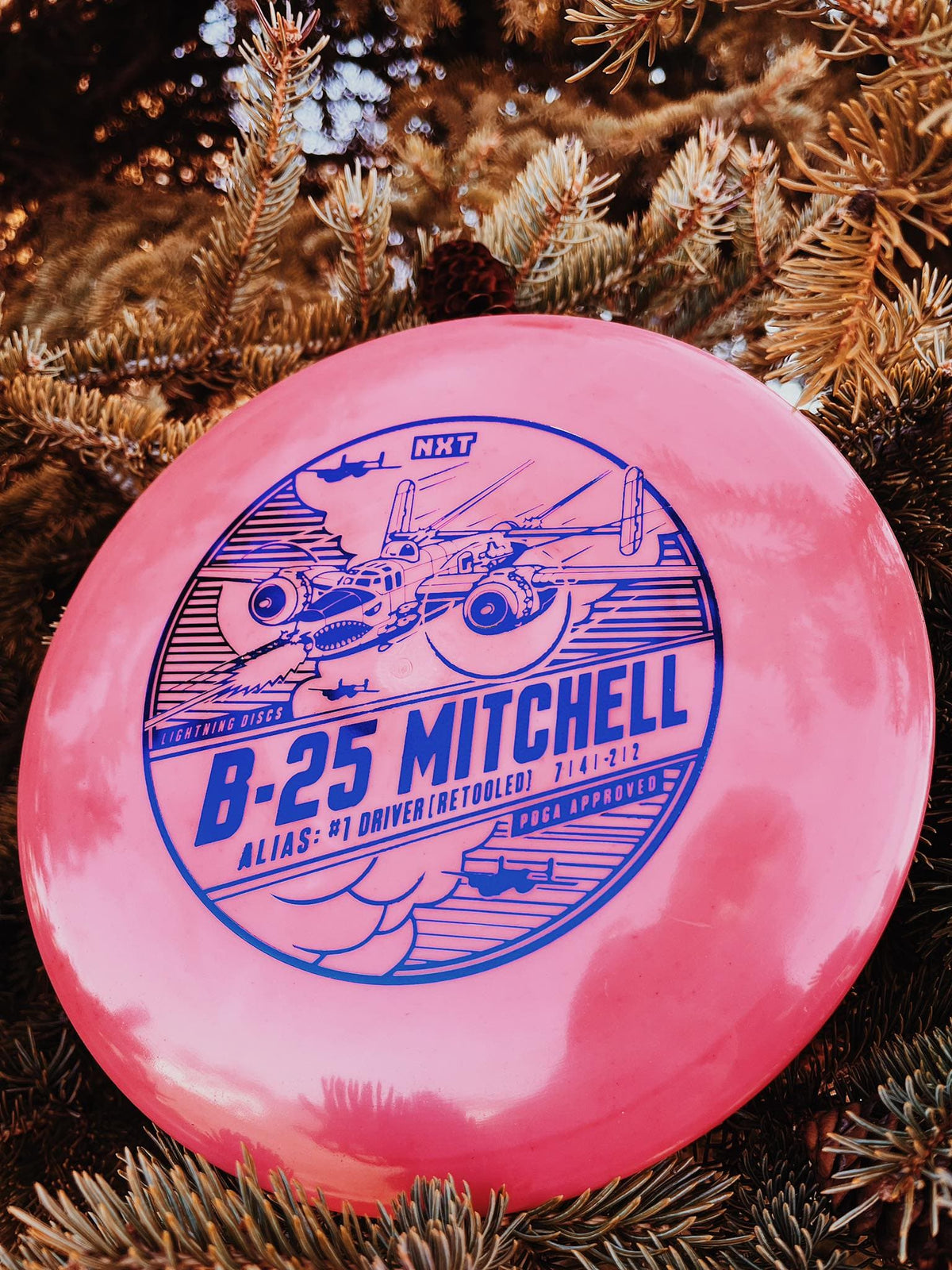 Golf Disc Lightning NXT B-25 Mitchell #1 Driver [Retool] Fairway Driver Golf Disc