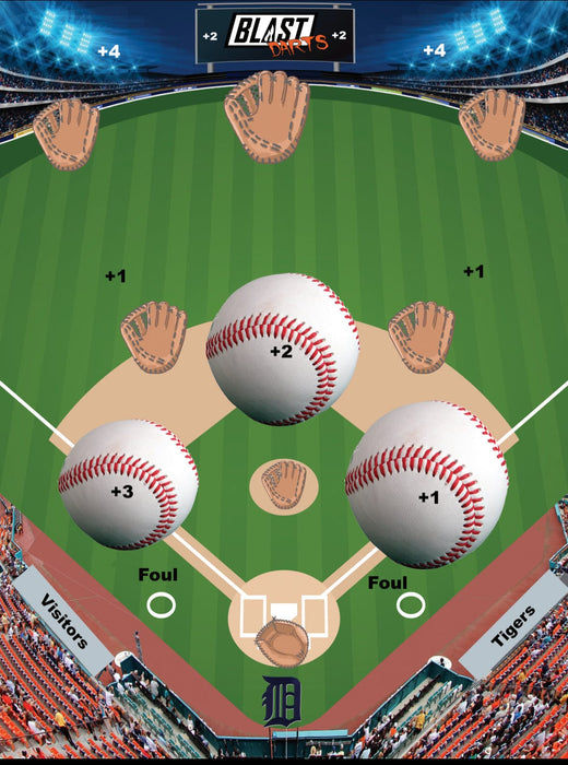 Blast Darts Baseball / 1 board w/ 6 darts Blast Darts “Tossit”