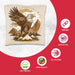 Blue Gold Eagle Cornhole Bags