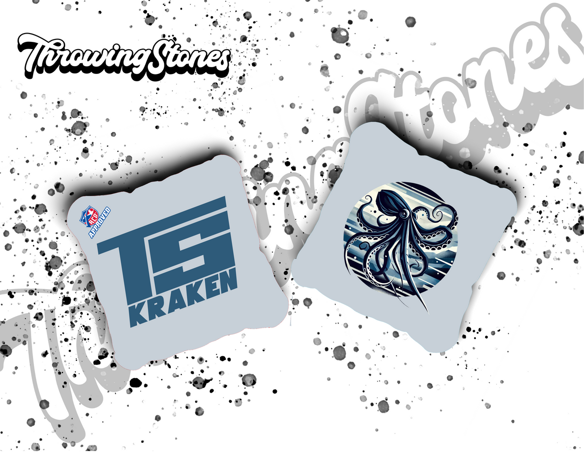 Throwing Stones Kraken Cornhole Bags – Set of 4