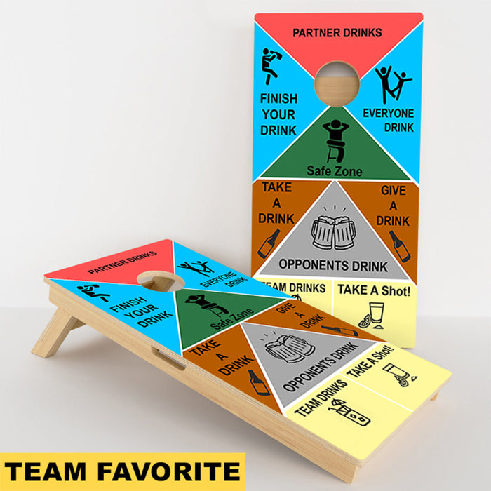 Drinking Game Professional Cornhole Boards