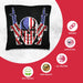 Flag Skull Guns Cornhole Bags