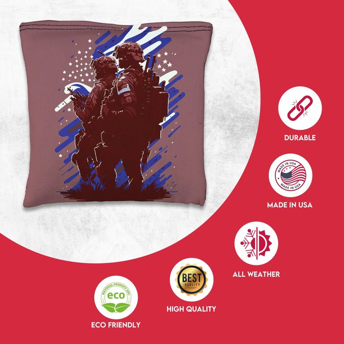 Soldiers Cornhole Bags