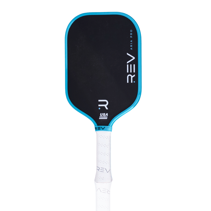 Blue White ARIA PRO Pickleball Paddle
