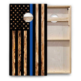 Burnt Flag Cornhole Boards - Backyard Series
