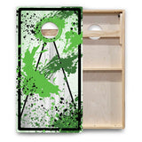 Paint Splatter Cornhole Boards - Backyard Series