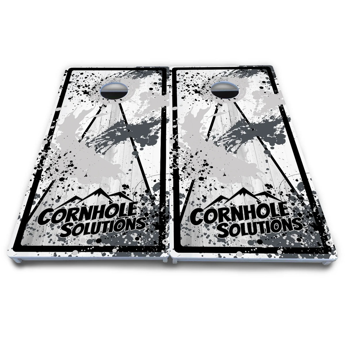 Paint Splatter Cornhole Boards - All Weather Series