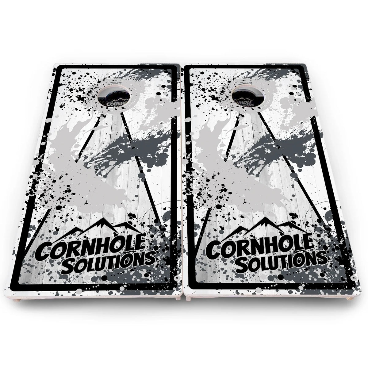 Paint Splatter Cornhole Boards – Pro Lite or Pro Elite