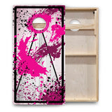 Paint Splatter Cornhole Boards - Backyard Series