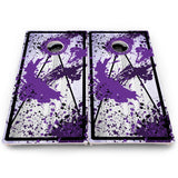 Paint Splatter Cornhole Boards – Pro Lite or Pro Elite