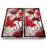 Paint Splatter Cornhole Boards – Pro Lite or Pro Elite