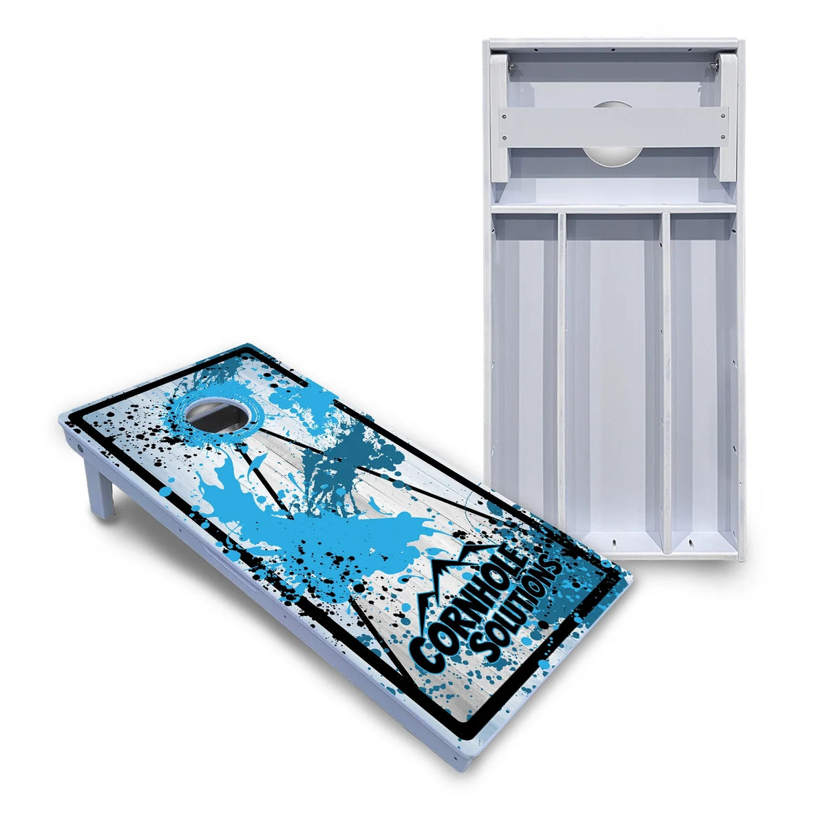 Paint Splatter Cornhole Boards - All Weather Series