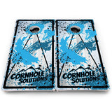 Paint Splatter Cornhole Boards – Pro Lite or Pro Elite