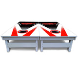 White Jersey Cornhole Boards - All Weather Series