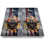 Firefighter Cornhole Boards – Pro Lite or Pro Elite