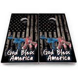 God Bless America Cornhole Boards – Pro Lite or Pro Elite
