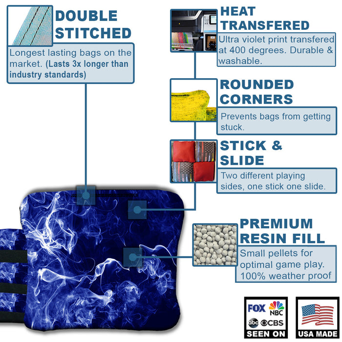 8 Smoking Pro Cornhole Bags