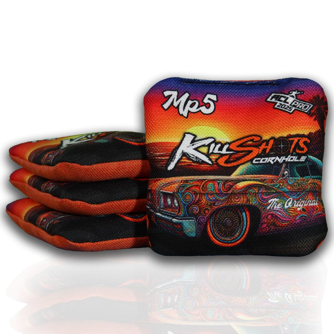 Bags OG Sunset / No Killshots Cornhole | MP5 Series | Limited Designs | 2025 ACL Pro Cornhole Bags