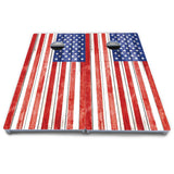 Whitewash Flag Cornhole Boards - All Weather Series