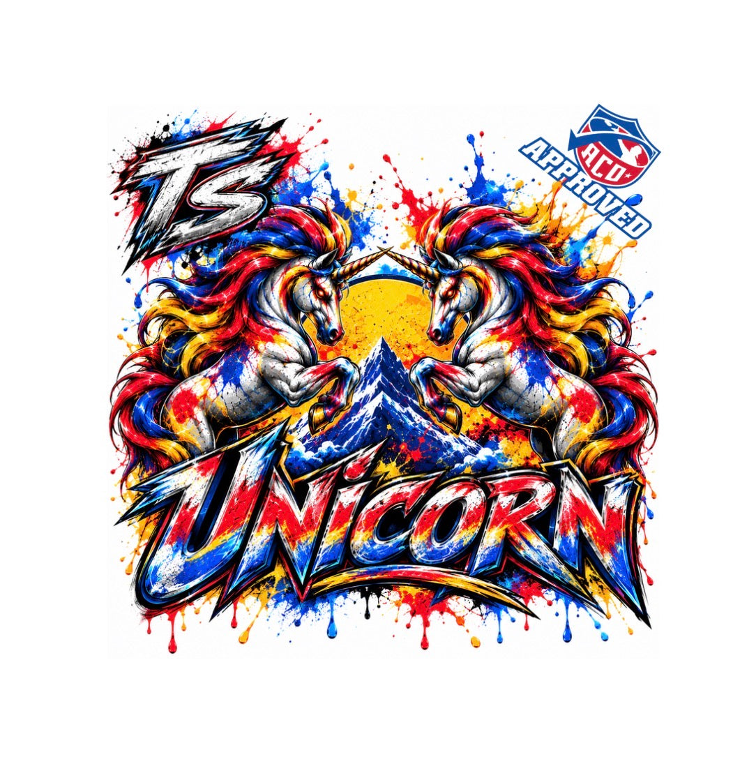 Throwing Stones Unicorn Cornhole Bags – Set of 4